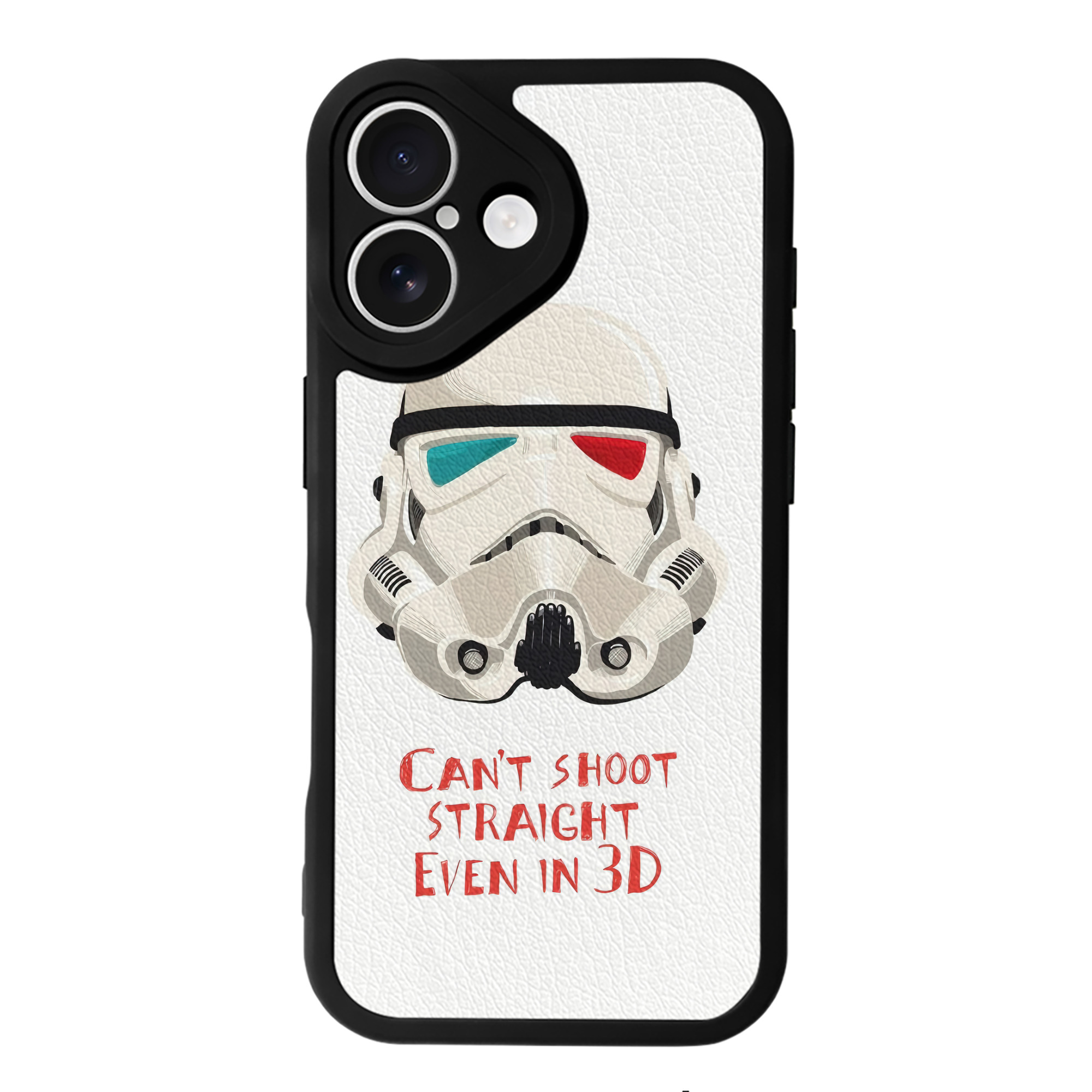 （画像用） スター・ウォーズ Star Wars 【iPhone 16シリーズ対応】シリコンスマホケース（レザー調） 材質：シリコン